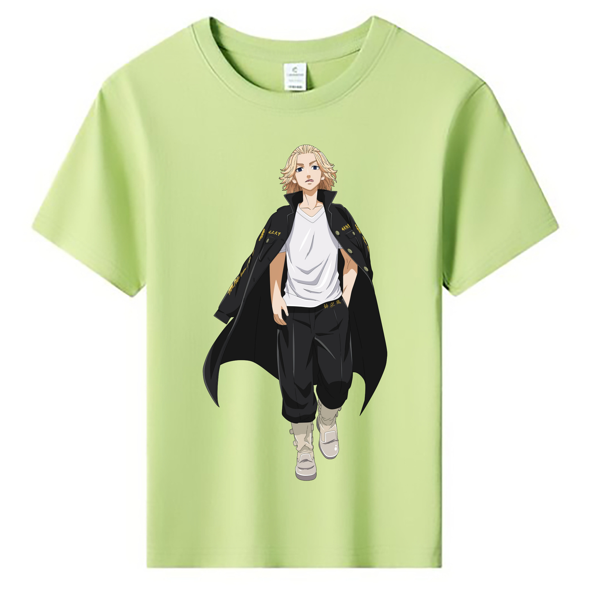 （画像用） 東京リベンジャーズ Tokyo Revengers 綿100％キッズTシャツ（フロントプリント）